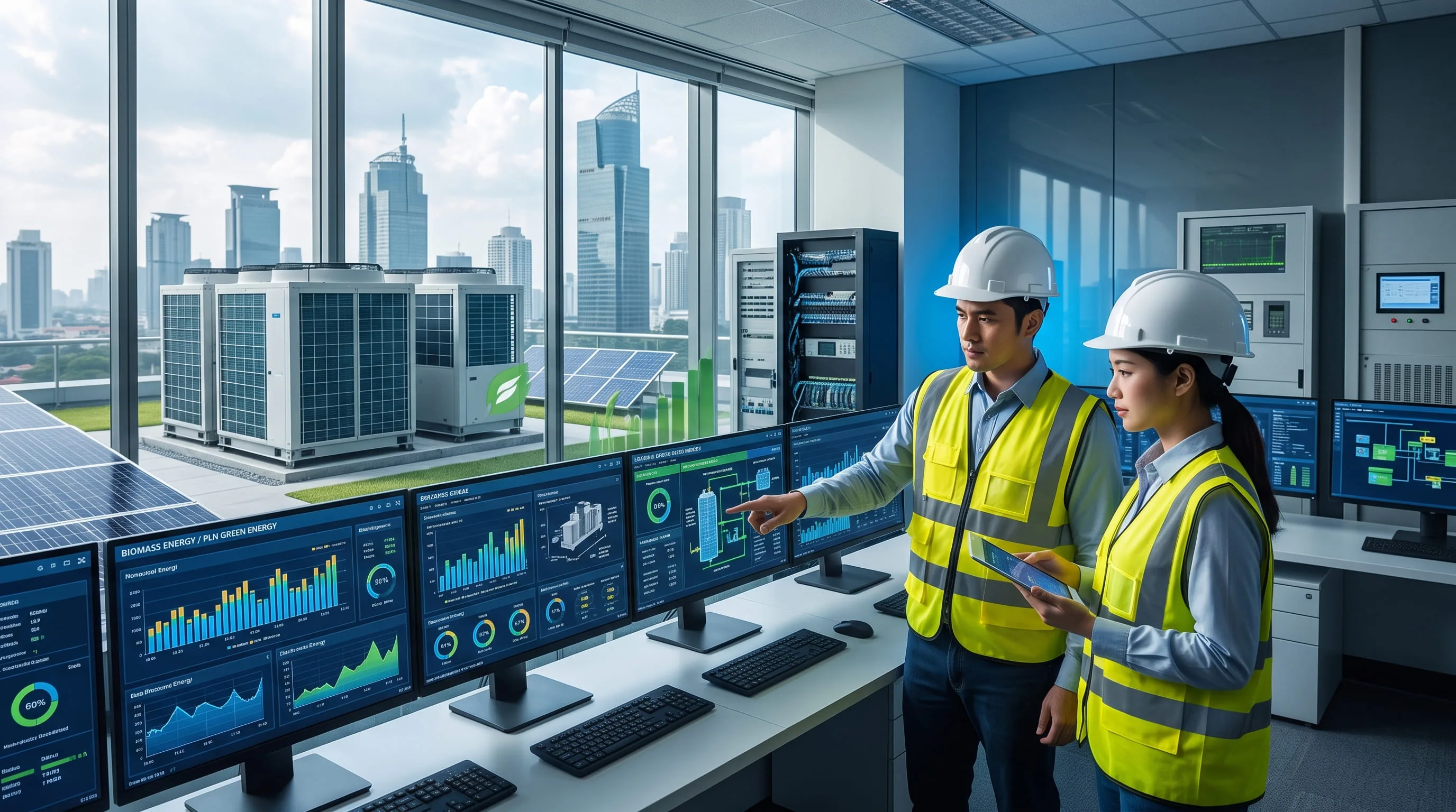 Efisiensi Energi Gedung: Integrasi HVAC dengan Transisi Biomassa PLN