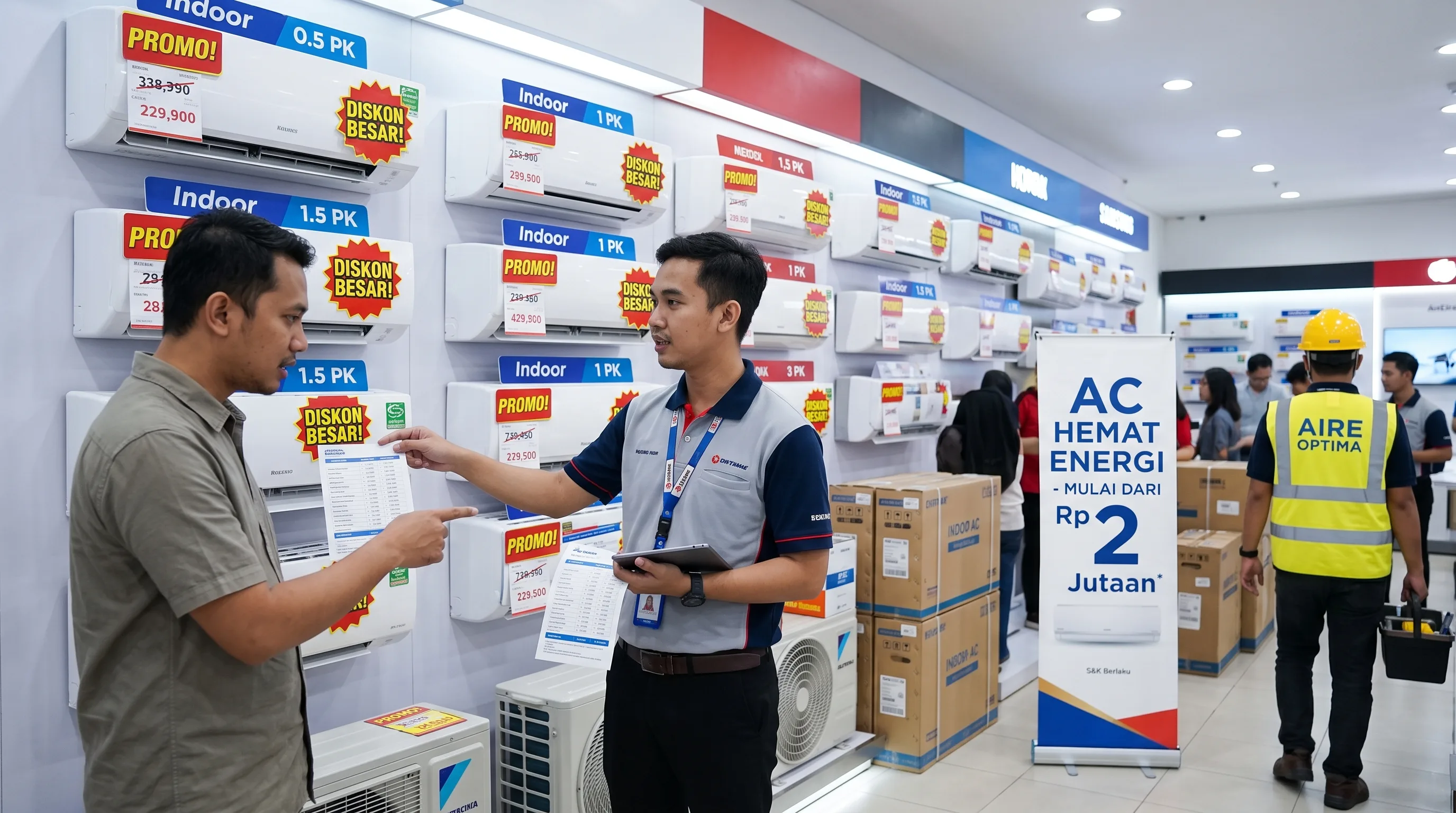 Tergiur Promo AC Murah? Awas Jebakan Biaya Instalasi & Listrik Bengkak - AIRE