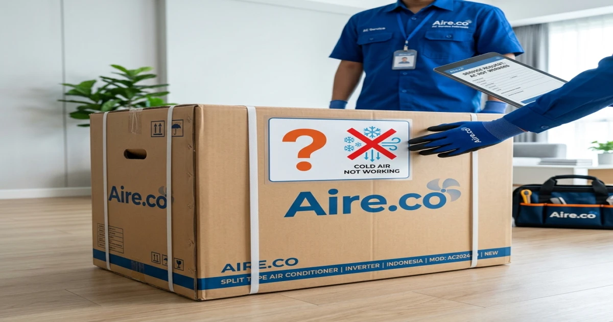 Kenapa AC Baru Tidak Dingin? 5 Penyebab Umum dan Solusinya - AIRE