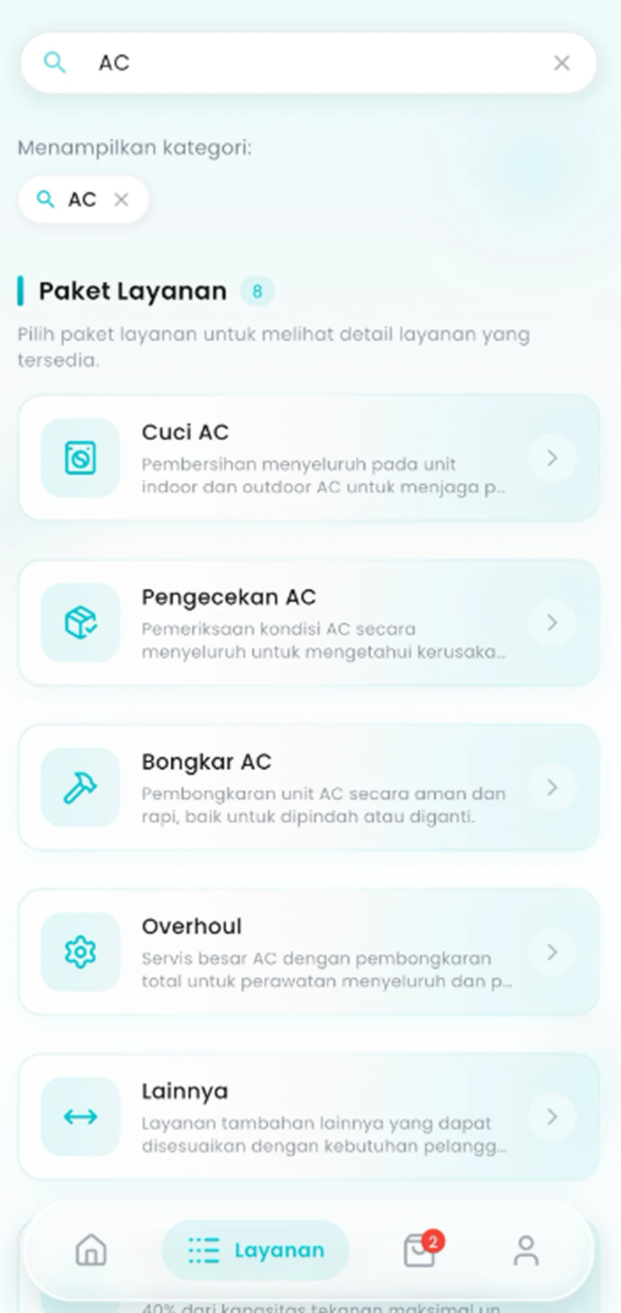 Langkah Mudah Pesan Service AC & CCTV