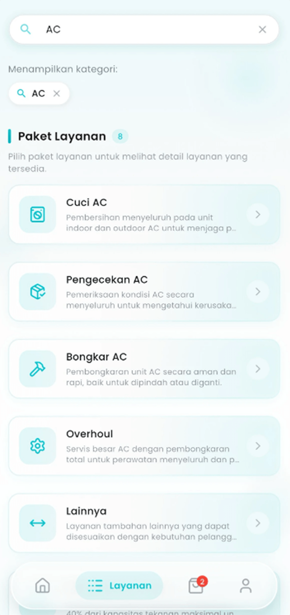 Langkah Mudah Pesan Service AC & CCTV