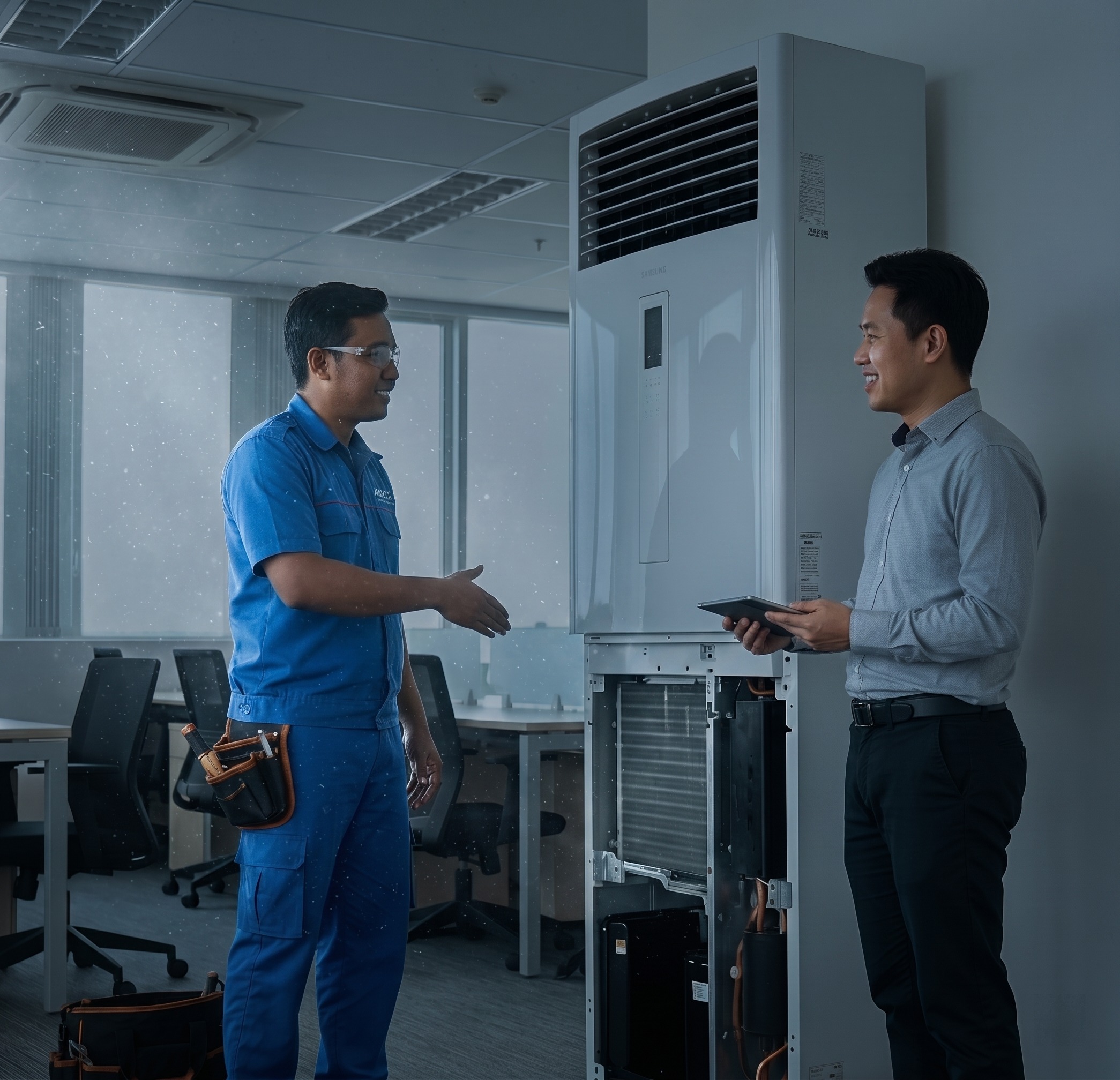 PASANG AC SURABAYA PROFESIONAL 24 JAM - BERGARANSI | AIRE OPTIMA - Layanan Profesional AIRE Surabaya