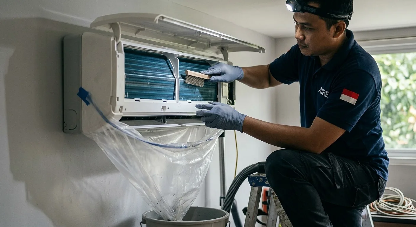 Service Fin Evaporator AC