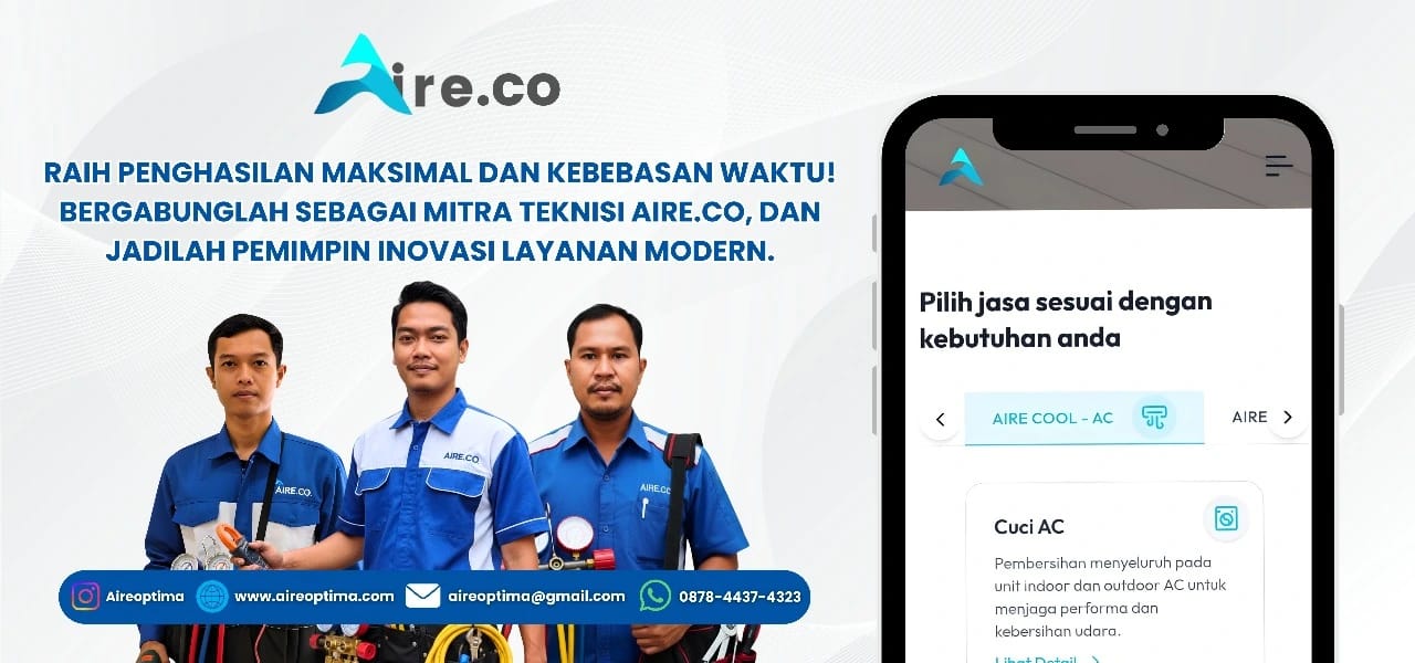 Service AC Surabaya Profesional Bergaransi - Aireoptima
